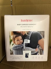 BABYBJÖRN BABY CARRIER HARMONY, 3D MESH, NAVY BLUE.: LOCATION - C RACK