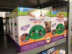 QTY OF ITEMS TO INCLUDE POP N PLAY INTERACTIVE CAT TOY: LOCATION - C RACK