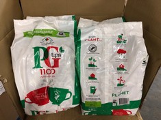 4 X BAGS OF PG TIPS PYRAMID TEA BAGS 100 PCS PER BAG (BEST BEFORE 2025): LOCATION - MIDDLE FLOOR