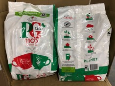 4 X BAGS OF PG TIPS PYRAMID TEA BAGS 100 PCS PER BAG (BEST BEFORE 2025): LOCATION - MIDDLE FLOOR