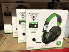 QTY OF ITEMS TO INCLUDE TURTLE BEACH RECON 70X GAMING HEADSET FOR XBOX SERIES X|S, XBOX ONE, PS5, PS4, NINTENDO SWITCH & PC: LOCATION - A RACK