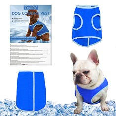 30 X DOG COOLING VEST, COOLING VEST FOR DOGS, DOG COOLING JACKET, PET COOLING VEST, MULTI-LAYER COOLING JACKET FOR DOGS, DOG ICE-COOLING HARNESS COATS, BREATHABLE MESH ICE VEST ADJUSTABLE STRAPS COOL