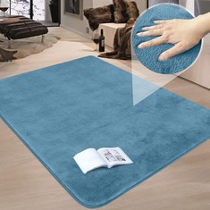 QTY OF ASSORTED ITEMS TO INCLUDE GRANBEST LUXURY THICKEN CARPET RESEMBLING RABBIT FUR STYLISH PLUSH 1100GSM CARPET ANTI-SLIP AREA RUGS FOR BEDSIDE LIVING ROOM KITCHEN HOME DECOR (120 X 160CM, PINK):