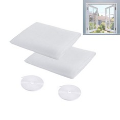 QTY OF ASSORTED ITEMS TO INCLUDE 3 PACK WINDOW INSECT SCREEN NET WITH 3 ROLLS SELF-ADHESIVE TAPES, FLY SCREEN MOSQUITO NET FOR WINDOW, 1.3 X 1.5M, WHITE: LOCATION - C RACK