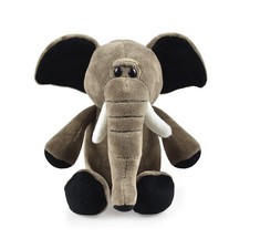 QTY OF ASSORTED ITEMS TO INCLUDE TUKO CUTE STUFFED ELEPHANT PLUSHIE TOY, SOFT KAWAII ANIMAL STUFFED PLUSH TOYS, GRAY 9 INCH: LOCATION - C RACK