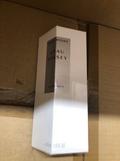 QTY OF ITEMS TO INCLUDE ISSEY MIYAKE L'EAU D'ISSEY 50ML EAU DE TOILETTE RRP £240: LOCATION - C RACK