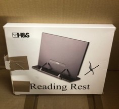 QTY OF ASSORTED ITEMS TO INCLUDE READING REST. GREY/BLACK.:: LOCATION - D RACK