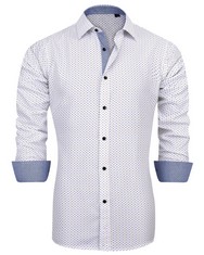 17 X LUXURY MEN'S SILITEELON DRESS SHIRTS VARIOUS SIZES RRP £191: LOCATION - D RACK