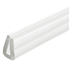 QTY OF ASSORTED ITEMS TO INCLUDE SOURCING MAP U CHANNEL EDGE TRIM, 4.9FT LENGTH RUBBER GUARD SEAL STRIP EDGE PROTECTOR FIT FOR 1-2MM EDGE, (9/32" W X 5/32" H) CLEAR: LOCATION - G RACK