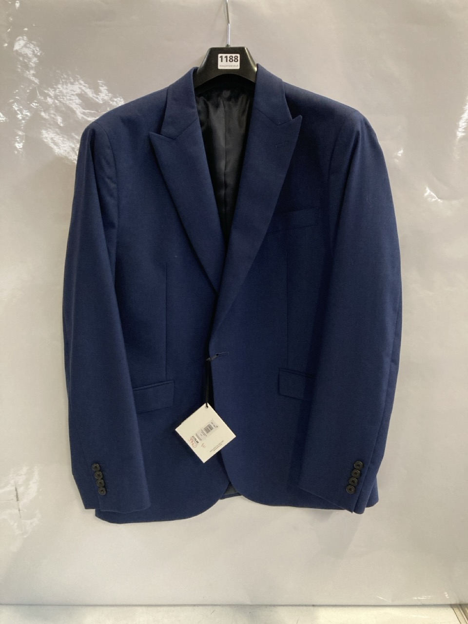 3 X MEN'S SUIT JACKETS TO INCLUDE JOHN LEWIS WOOL MOHAIR IN BLUE 44R