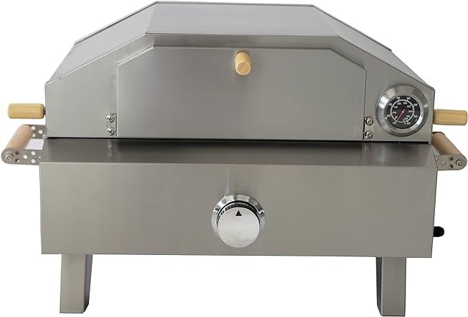 A KIDZMOTION PORTABLE GAS PIZZA OVEN, ITEM HPO02S RRP £249.99