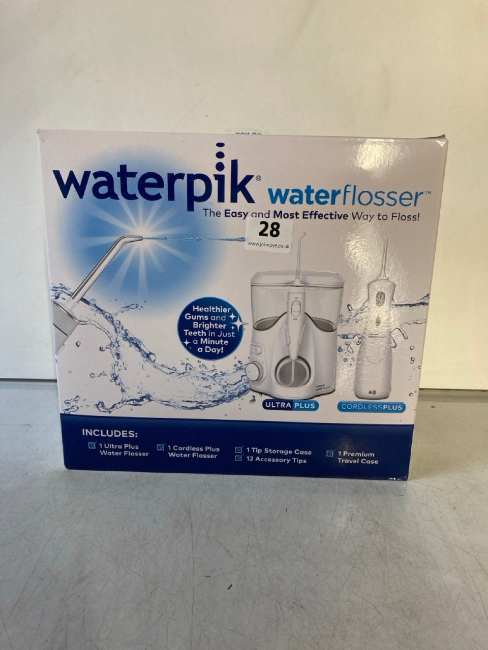 A WATERPIK CORDLESS WATER FLOSSER, ITEM 250470 RRP £104.99