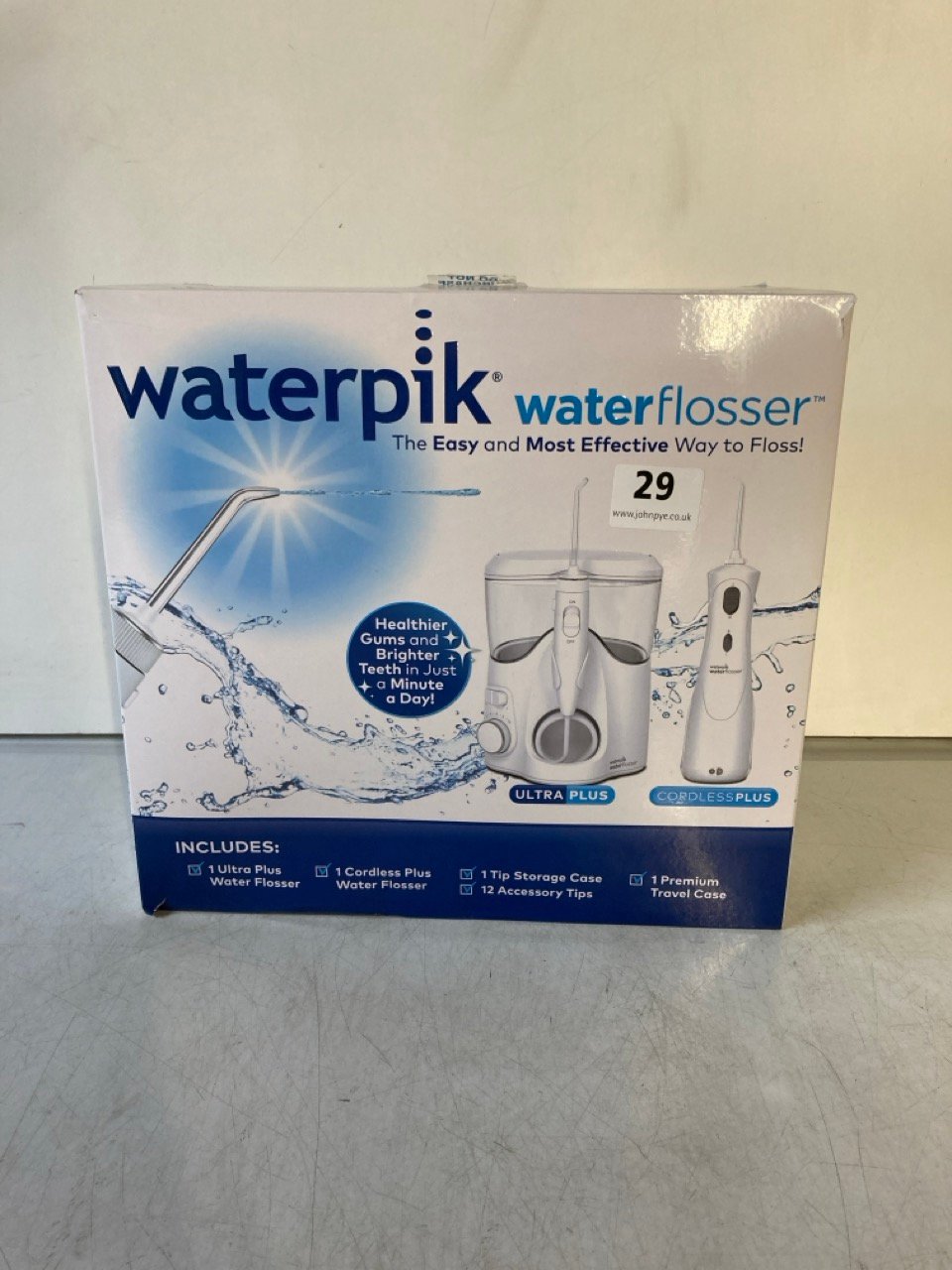 A WATERPIK CORDLESS WATER FLOSSER, ITEM 250470 RRP £104.99
