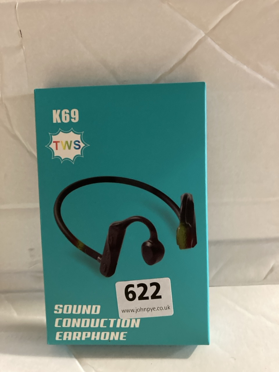 3 X K69 TWS BONE CONDUCTION SPORT HEADPHONES IN BLACK