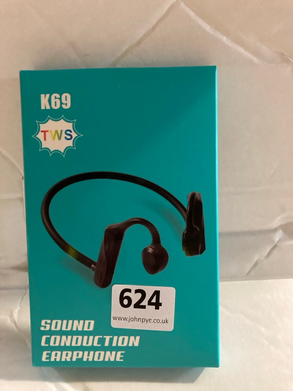 3 X K69 TWS BONE CONDUCTION SPORT HEADPHONES IN BLACK