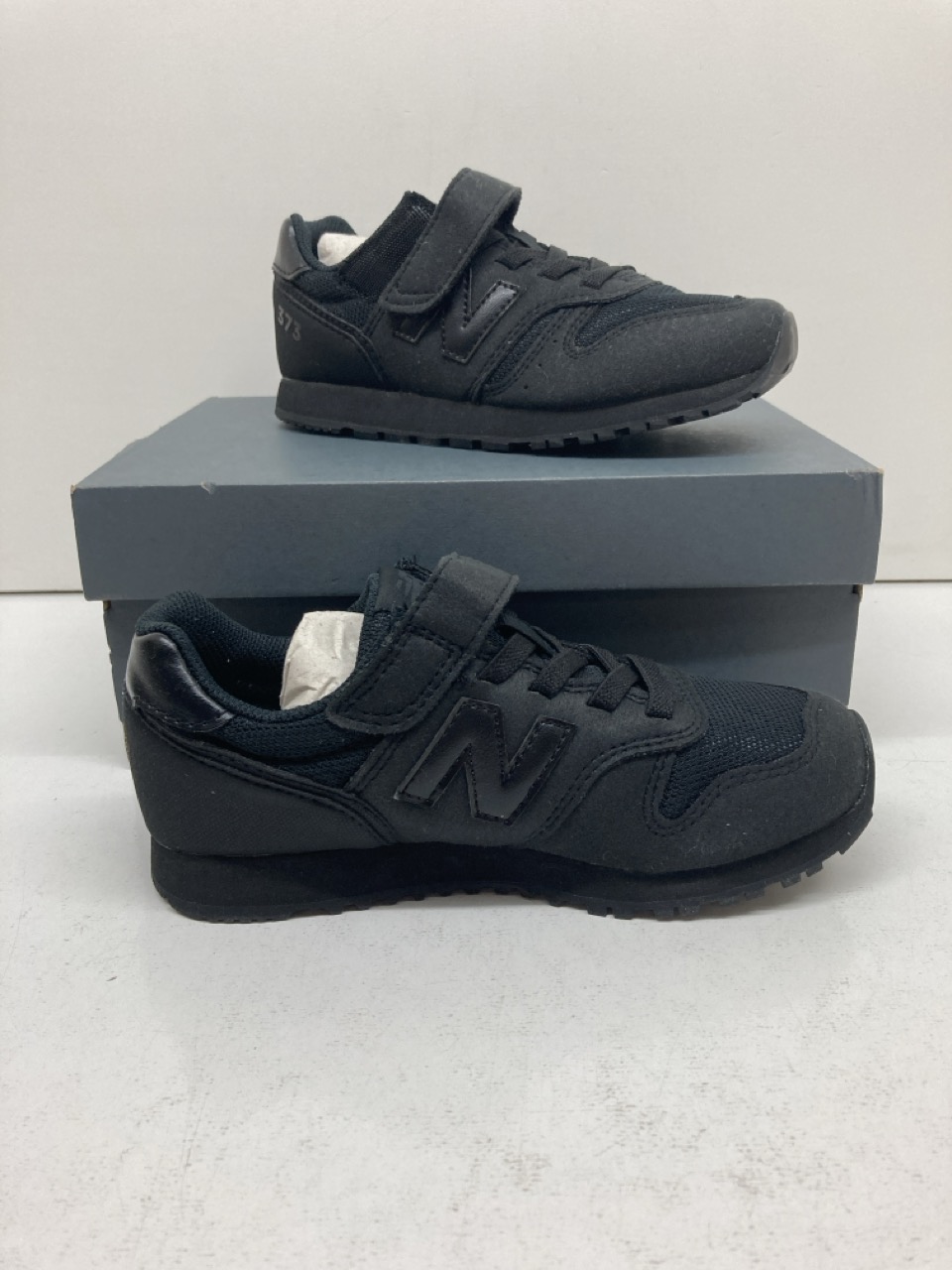 2 X PAIRS OF START RITE SHOES TO INCLUDE A PAIR OF NEW BALANCE, BLACK 373 TRAINERS, SIZE 12