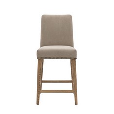 REX BAR STOOL IN CEMENT (2PK) RRP £624.95 (COLLECTION OR OPTIONAL DELIVERY)