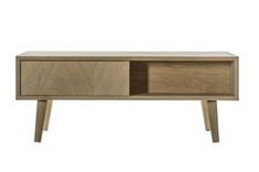 MILANO 2 DRAWER COFFEE TABLE IN NATURAL RRP £775 (COLLECTION OR OPTIONAL DELIVERY)