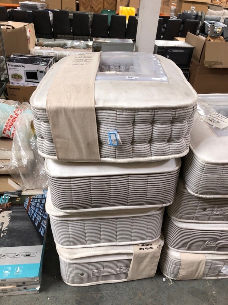 John Pye Auctions 4 X ASSORTED LOAF MATTRESS CONSTRUCTION SAMPLES TO