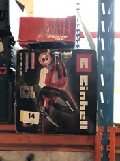 EINHELL EXPERT PLUS CORDLESS HEDGE TRIMMER - MODEL NO. GE-CH1846LISOLO TO INCLUDE EINHELL EXPERT PLUS HEDGE TRIMMER - MODEL NO. GE-CH1855/LISOLO (DELIVERY ONLY)