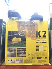KARCHER K2 POWER CONTROL HIGH PRESSURE WASHER WITH ACCESSORIES (DELIVERY ONLY)