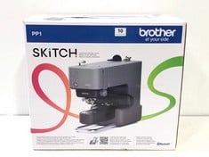 BROTHER SKITCH PP1 SINGLE NEEDLE EMBROIDERY MACHINE - RRP £499 (DELIVERY ONLY)
