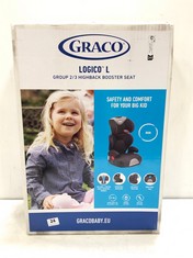 GRACO LOGICO L GROUP 2/3 HIGHBACK BOOSTER SEAT (DELIVERY ONLY)