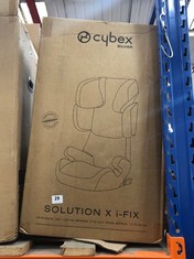 CYBEX SILVER SOLUTION X I-FIX R129 ISOFIX CAR SEAT - RRP £109 (DELIVERY ONLY)