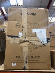 CYBEX GOLD PALLAS S-FIX GROUP 1/2/3 CAR SEAT - RRP £259 (DELIVERY ONLY)