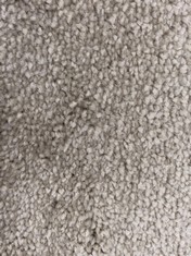 APPROX 2.3 X 5M ROLLED CARPET IN CANVAS GREY (COLLECTION ONLY) (KERBSIDE PALLET DELIVERY)