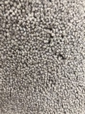 APPROX 2.21 X 5M ROLLED CARPET IN SILVER (COLLECTION ONLY) (KERBSIDE PALLET DELIVERY)