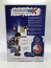 50 X NAUGHTYCLOX TIME OUT CLOCKS BOXED AND SEALED - RRP £1000 (DELIVERY ONLY)
