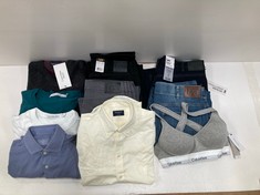 10 X BRANDED GARMENTS VARIOUS MODELS AND SIZES INCLUDING GREEN CALVIN KLEIN T-SHIRT SIZE XXXL - LOCATION 29A.