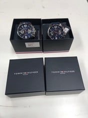 2 X TOMMY HILFIGER WATCHES INCLUDING MODEL TH.320.1.14.2382 - LOCATION 41B