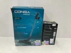 2 X HOUSEHOLD ITEMS INCLUDING CONGA POPSTAR HOOVER -LOCATION 44B.