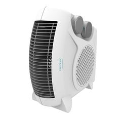 4 X CECOTEC ELECTRIC BATHROOM HEATER LOW CONSUMPTION READY WARM 9820 FORCE DUAL. FAN HEATER, 2000 W, ADJUSTABLE THERMOSTAT, 3 OPERATING MODES, SAFETY SYSTEM, 15 M2 - LOCATION 30C.
