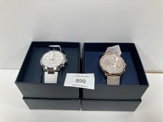 WATCH TOMMY HILFIGER WHITE MODEL TH.418.3.14.3020 PINK MODEL TH..379.3.34.2732 - LOCATION 6C.