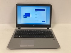 HP PROBOOK 450 G3 512GB SSD PC (ORIGINAL RRP - €199,00) IN SILVER/BLACK: MODEL NO N8K04AV (WITH CHARGER. NO BOX, QWERTY KEYBOARD. DOES NOT CONTAIN Ñ (FOREIGN KEYBOARD)). I5-6200U @ 2.3GHZ, 16GB RAM,