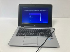 HP ELITEBOOK 840 G3 256 GB LAPTOP (ORIGINAL RRP - €190.00) IN SILVER. (WITH CHARGER - NO BOX, ONLY WORKS WHEN PLUGGED INTO MAINS). I5-6300U, 8 GB RAM, , INTEL HD GRAPHICS 520 [JPTZ5796]