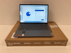LENOVO IDEAPAD FLEX 5 LAPTOP (ORIGINAL RRP - €808.99) IN SILVER: MODEL NO 14ALC7 (WITH BOX AND CHARGER - TOUCH SCREEN AND 360º SWIVEL). AMD RYZEN 5 5500U, 16 GB RAM, [JPTZ5794].