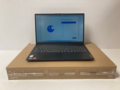 LAPTOP LENOVO V15 G2 ALC 256GB (ORIGINAL PVP - €399,45) IN BLACK. (WITH BOX AND CHARGER, KEYBOARD WITH FOREIGN LAYOUT.). AMD RYZEN 5 5500U, 8 GB RAM (JPTZ5764)