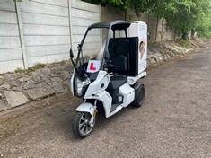 2023 AIDEA AA-CARGO ELECTRIC PASSENGER TRICYCLE BEARING REGISTRATION FJ23BPV (APPROX 7,489 MILES) AN ADDITIONAL FEE OF £25.00 IS TO BE APPLIED TO THE END TOTAL FOR A REPLACEMENT V5. PLEASE NOTE THIS