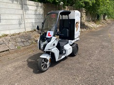 2023 AIDEA AA-CARGO ELECTRIC PASSENGER TRICYCLE BEARING REGISTRATION FJ23BNO (APPROX 9,053 MILES) AN ADDITIONAL FEE OF £25.00 IS TO BE APPLIED TO THE END TOTAL FOR A REPLACEMENT V5. PLEASE NOTE THIS