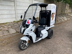 2023 AIDEA AA-CARGO ELECTRIC PASSENGER TRICYCLE BEARING REGISTRATION FJ23BOV (APPROX 8,941 MILES) AN ADDITIONAL FEE OF £25.00 IS TO BE APPLIED TO THE END TOTAL FOR A REPLACEMENT V5. PLEASE NOTE THIS