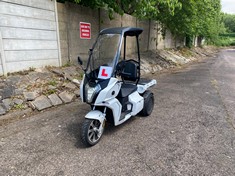 2023 AIDEA AA-CARGO ELECTRIC PASSENGER TRICYCLE BEARING REGISTRATION FJ23BPK (APPROX 3,702 MILES) AN ADDITIONAL FEE OF £25.00 IS TO BE APPLIED TO THE END TOTAL FOR A REPLACEMENT V5. PLEASE NOTE THIS