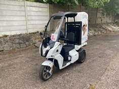 2023 AIDEA AA-CARGO ELECTRIC PASSENGER TRICYCLE BEARING REGISTRATION FJ23BNX (APPROX 7,852 MILES) AN ADDITIONAL FEE OF £25.00 IS TO BE APPLIED TO THE END TOTAL FOR A REPLACEMENT V5. PLEASE NOTE THIS