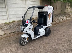 2023 AIDEA AA-CARGO ELECTRIC PASSENGER TRICYCLE BEARING REGISTRATION FJ23BPO (APPROX 6,556 MILES) AN ADDITIONAL FEE OF £25.00 IS TO BE APPLIED TO THE END TOTAL FOR A REPLACEMENT V5. PLEASE NOTE THIS