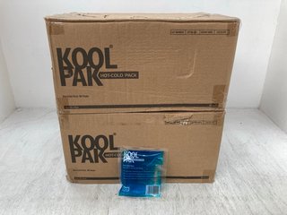 2 X BOXES OF KOOLPAK HOT-COLD PACKS 80PC: LOCATION - D15