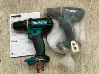 3 X ASSORTED TOOLS TO INCLUDE MAKITA DDF482 CORDLESS DRILL DRIVER: LOCATION - D13