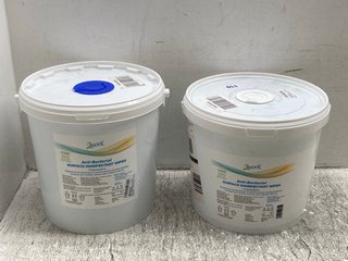 2 X TUBS OF 2WORK ANTI-BACTERIAL SURFACE DISINFECTANT WIPES: LOCATION - A1